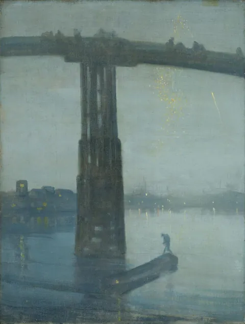 Nocturne: Blue and Gold, Old Battersea Bridge by James McNeill Whistler