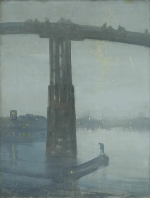 Nocturne: Blue and Gold, Old Battersea Bridge by James McNeill Whistler